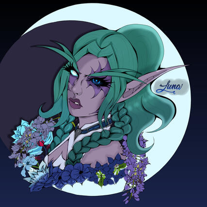 Personal work - Tyrande Whisperwind